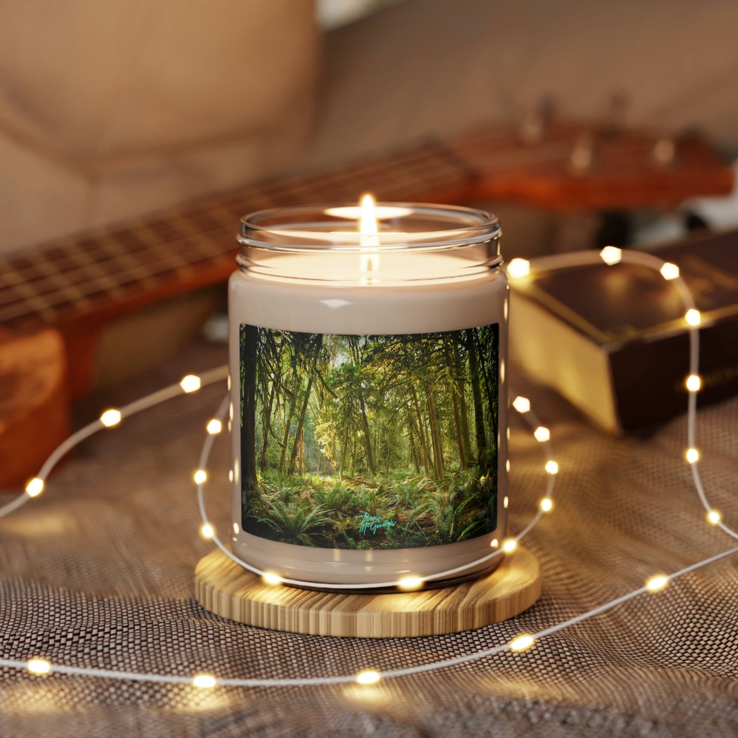 Natural Soy Candles Deep in the Forest, 9oz, nature inspired decor