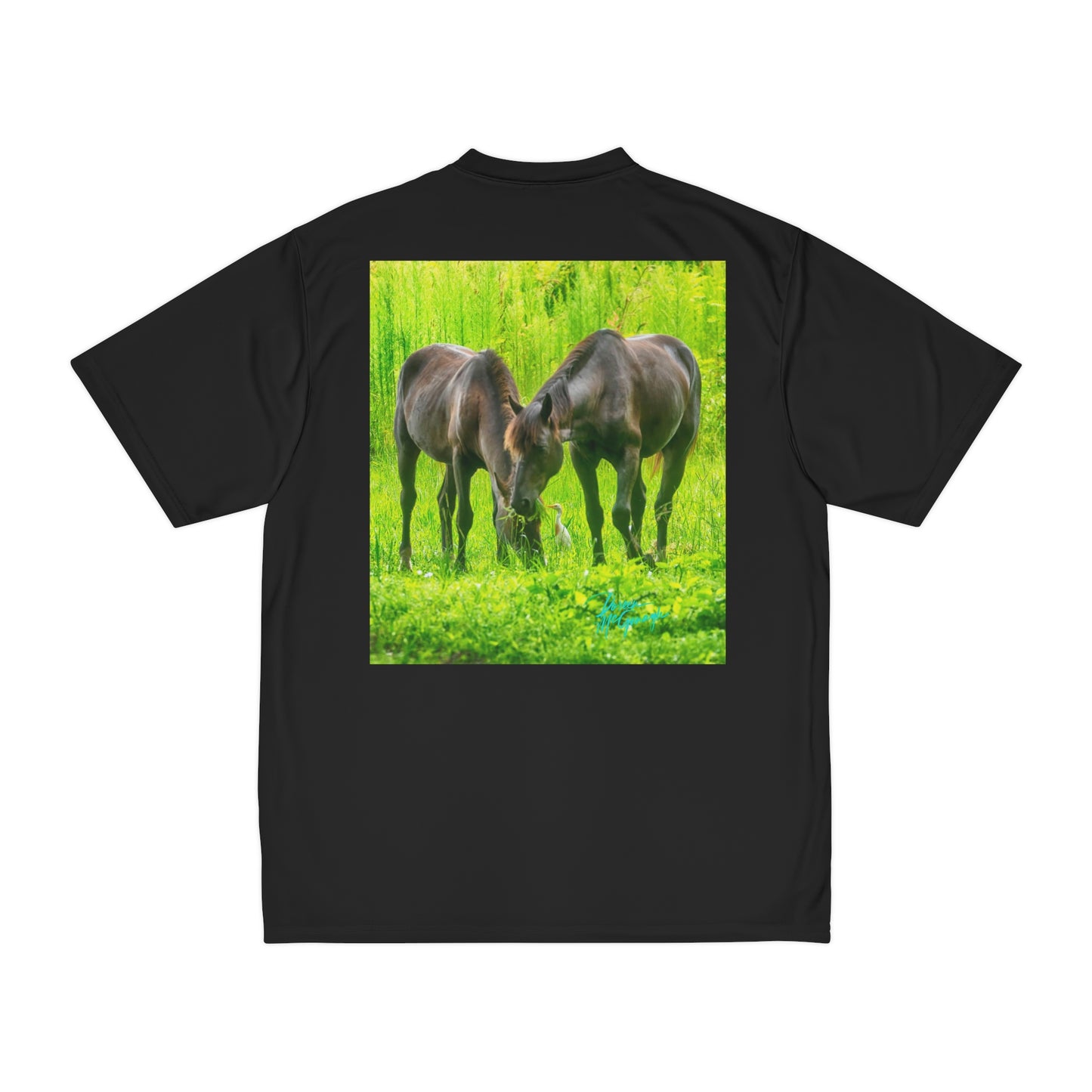 Mens t shirts Wild Horses, performance shirt