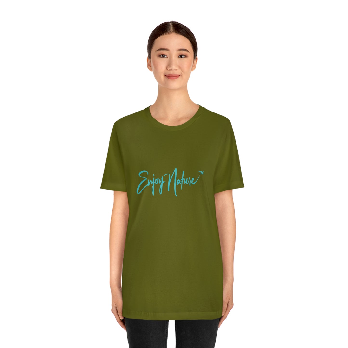 Unisex T shirt Cresent Lake, inspired by nature