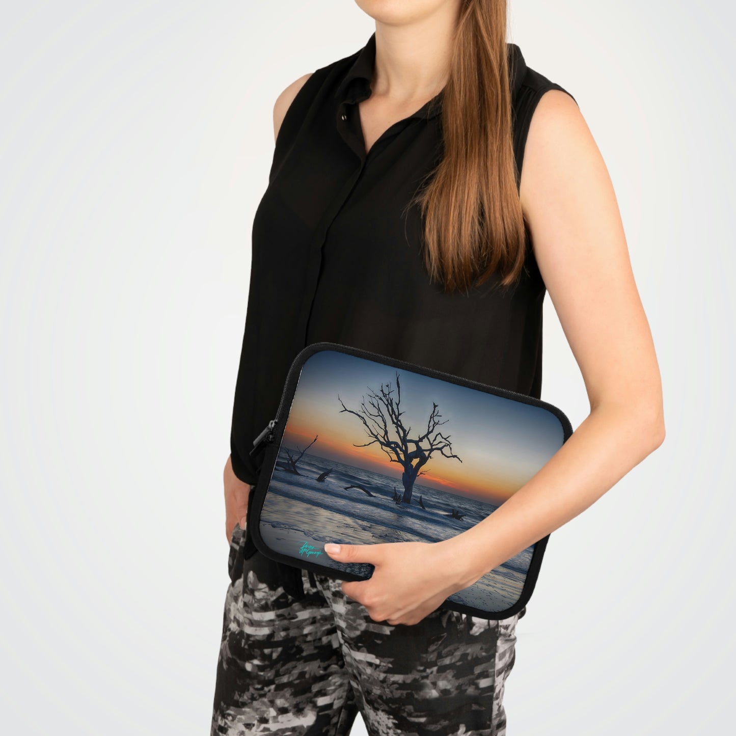 Sunrise on Jekyll Island Laptop Sleeve