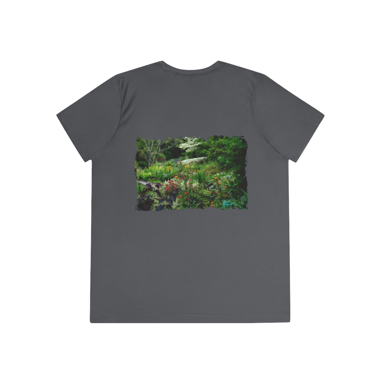 Womens Fitted Tee Shirts Ashford Garden Path 02, Performance shirt