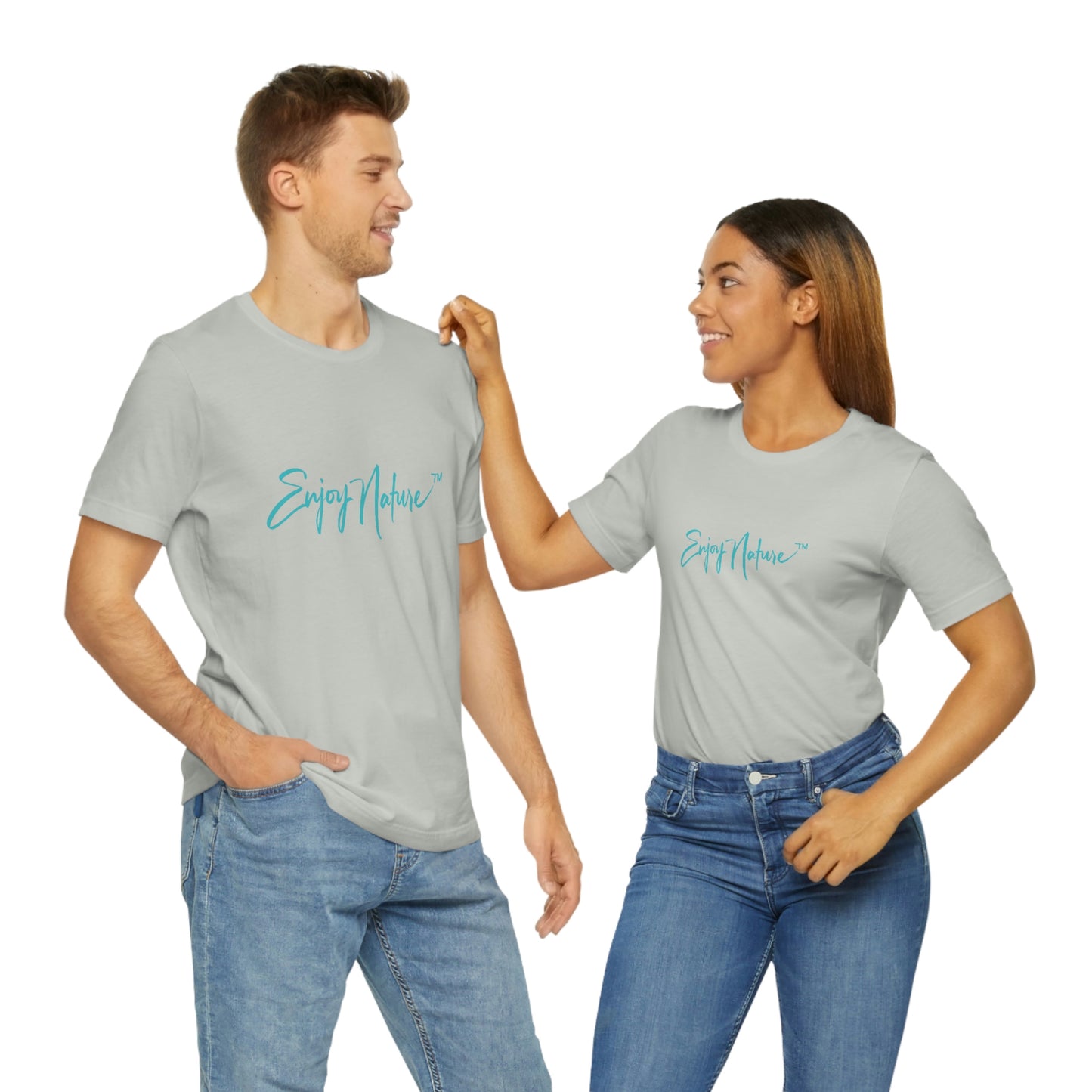 Unisex T shirt Cresent Lake, inspired by nature