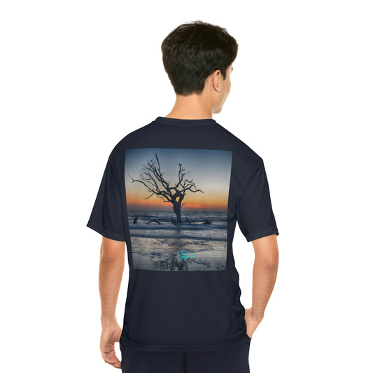 Mens t shirts Jekyll Island Sunrise, performance shirt