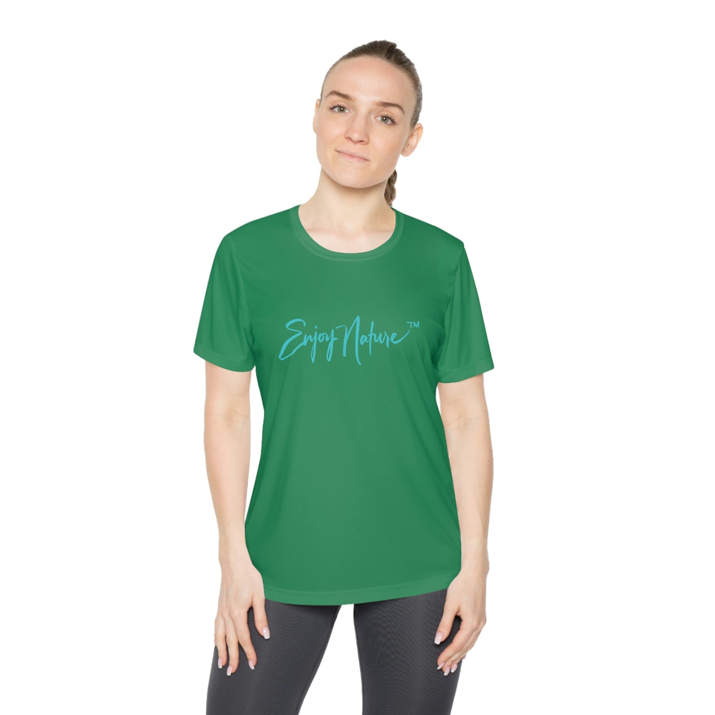 Womens Fitted Tee Shirts Ireland Shamrock. Performance shirt