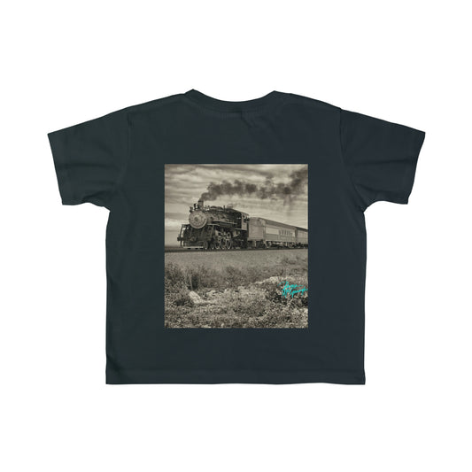 Toddler T shirts Steam Engine 148 Train, t shirts for kids, inspired by nature