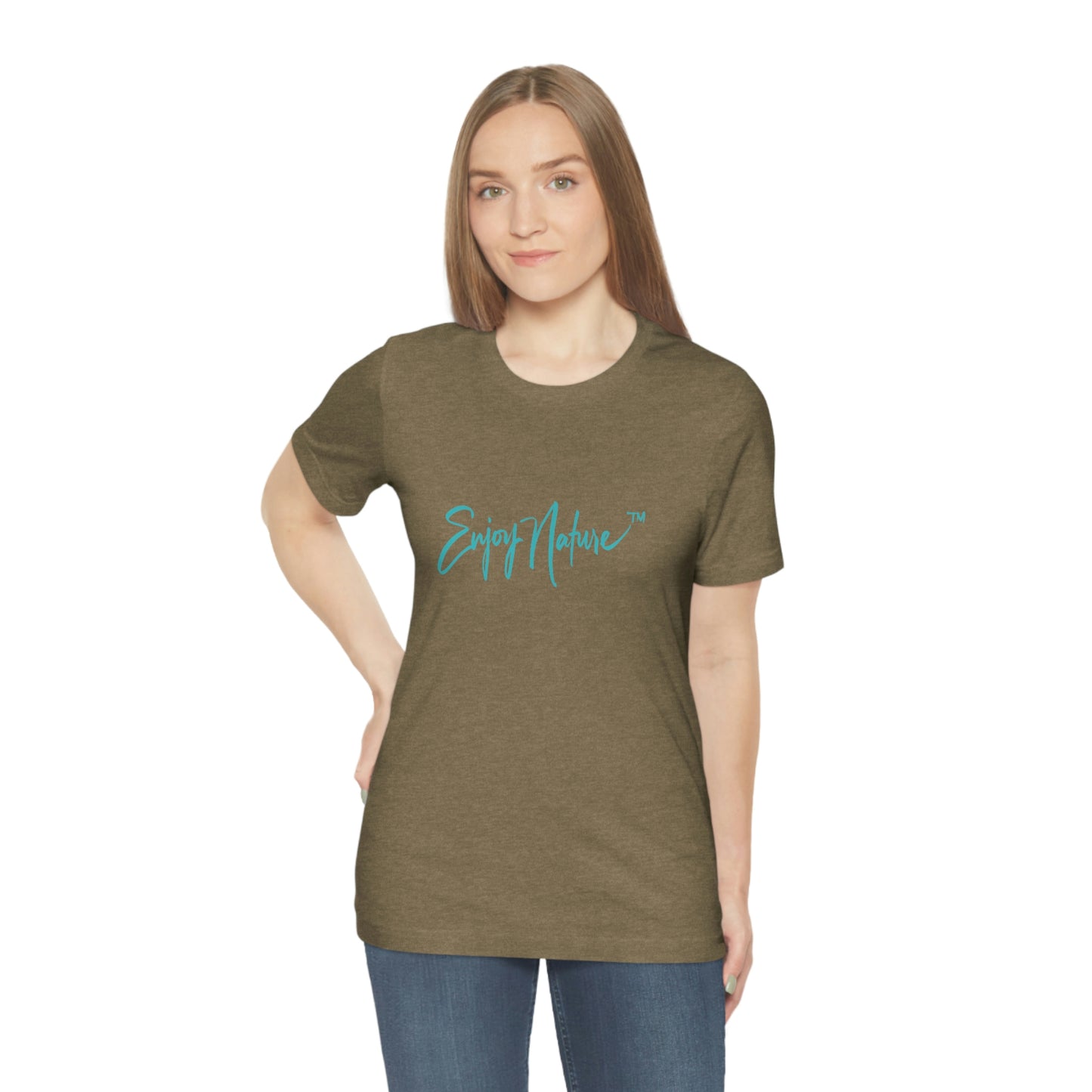 Unisex T shirt Cresent Lake, inspired by nature