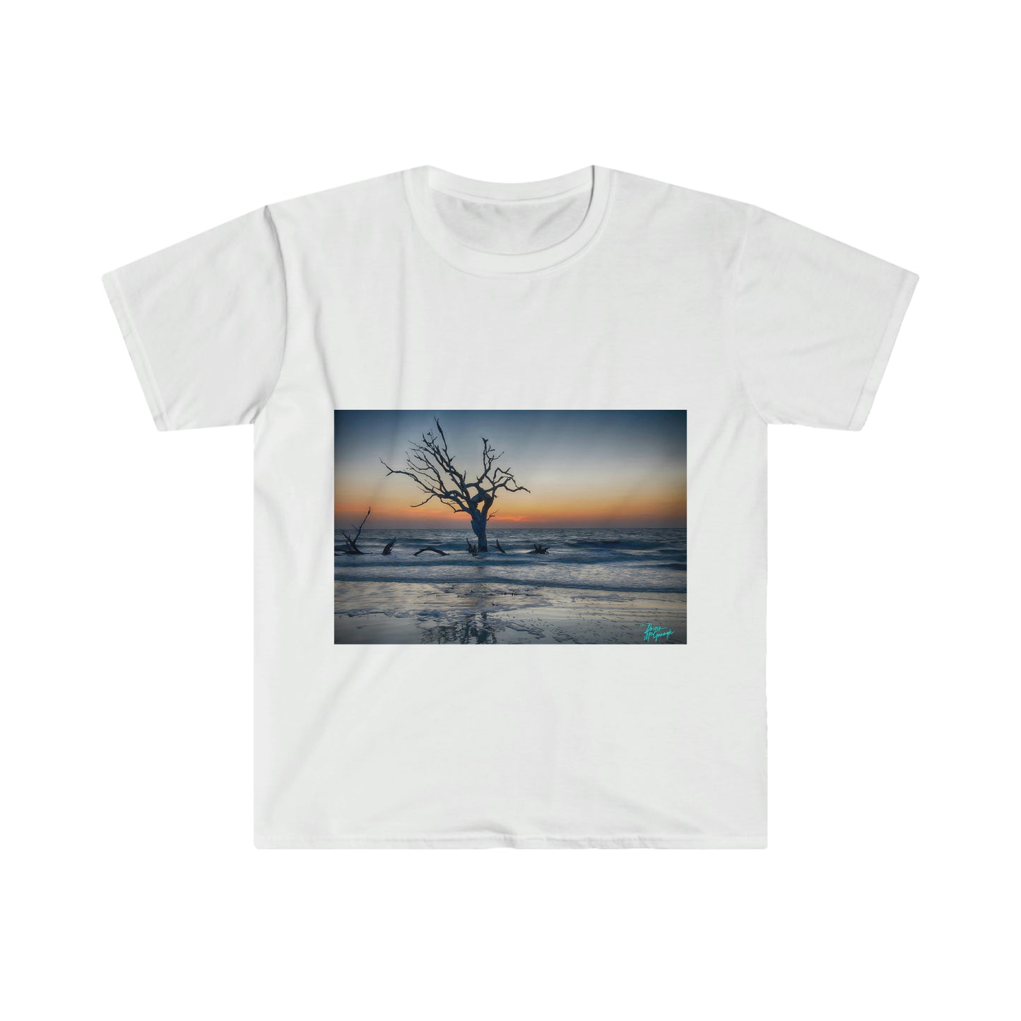 Unisex T shirt Sunrise on Jekyll Island, inspired by nature