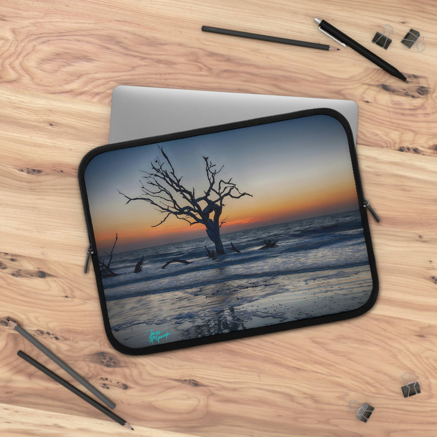 Sunrise on Jekyll Island Laptop Sleeve