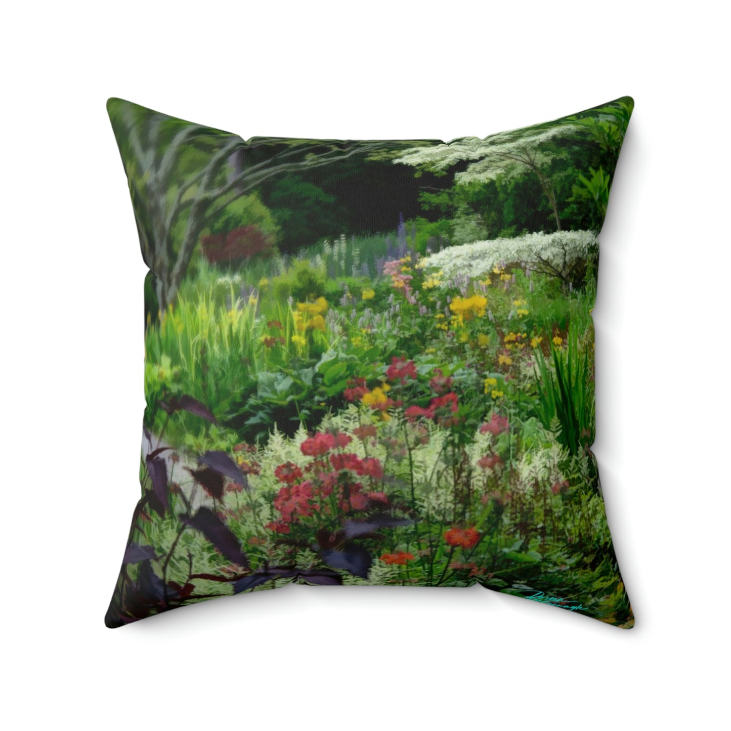 Artistic Accent Pillow Ashford Gardens Path 02