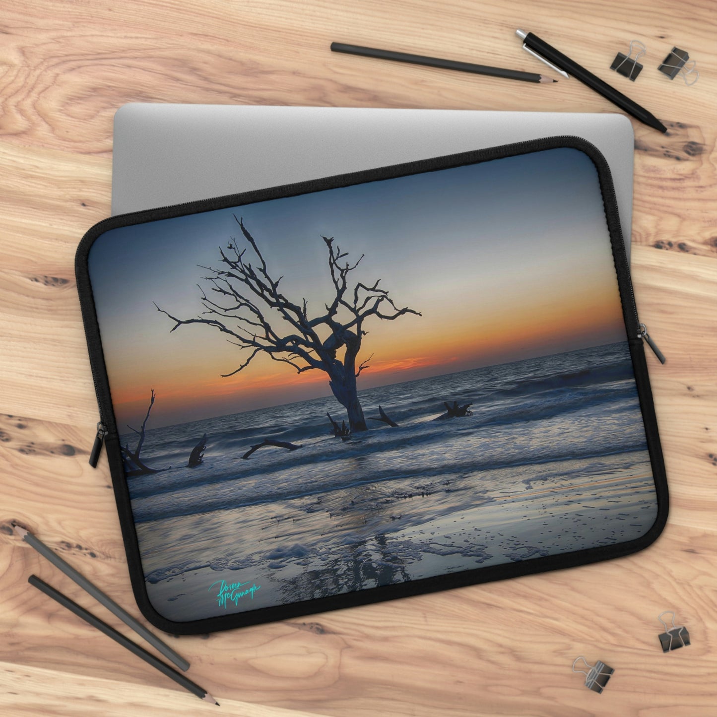 Sunrise on Jekyll Island Laptop Sleeve