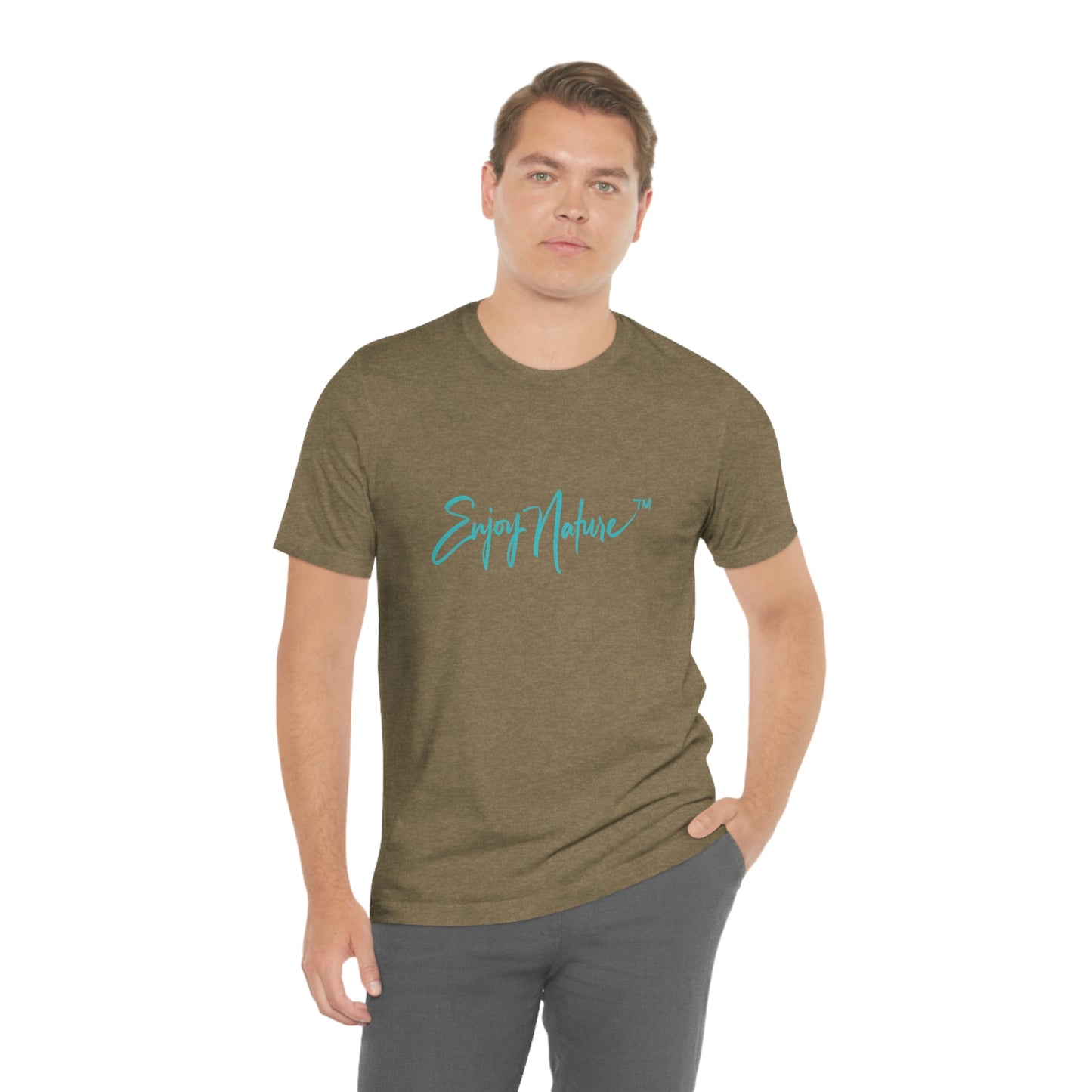 Unisex T shirt Cresent Lake, inspired by nature