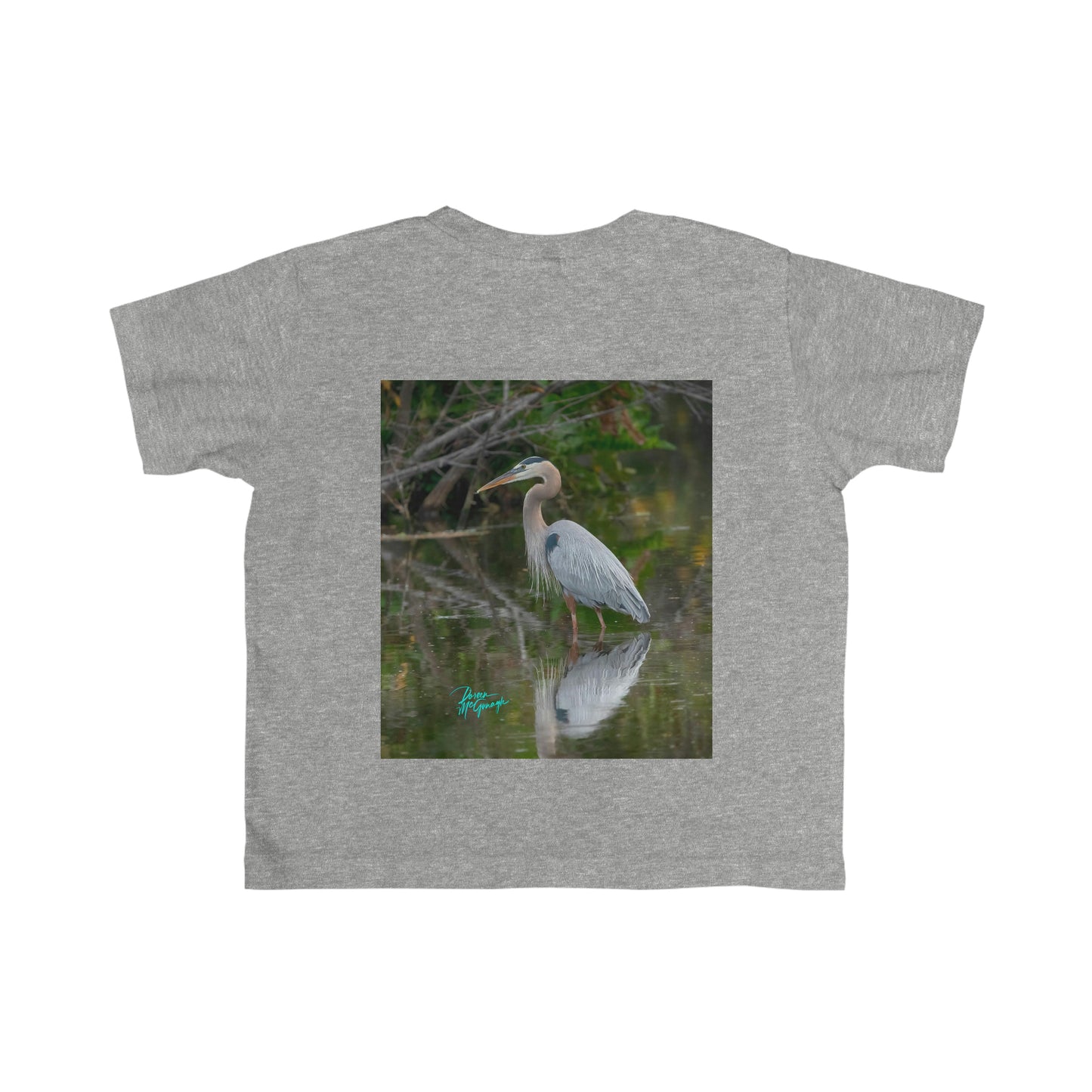 Infant Great Blue Heron Tee, t shirts for kids, inspired by nature