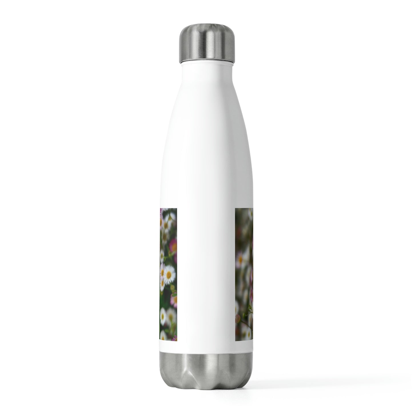 Eco friendly water bottle Wild Daisies,20oz insulated water bottle