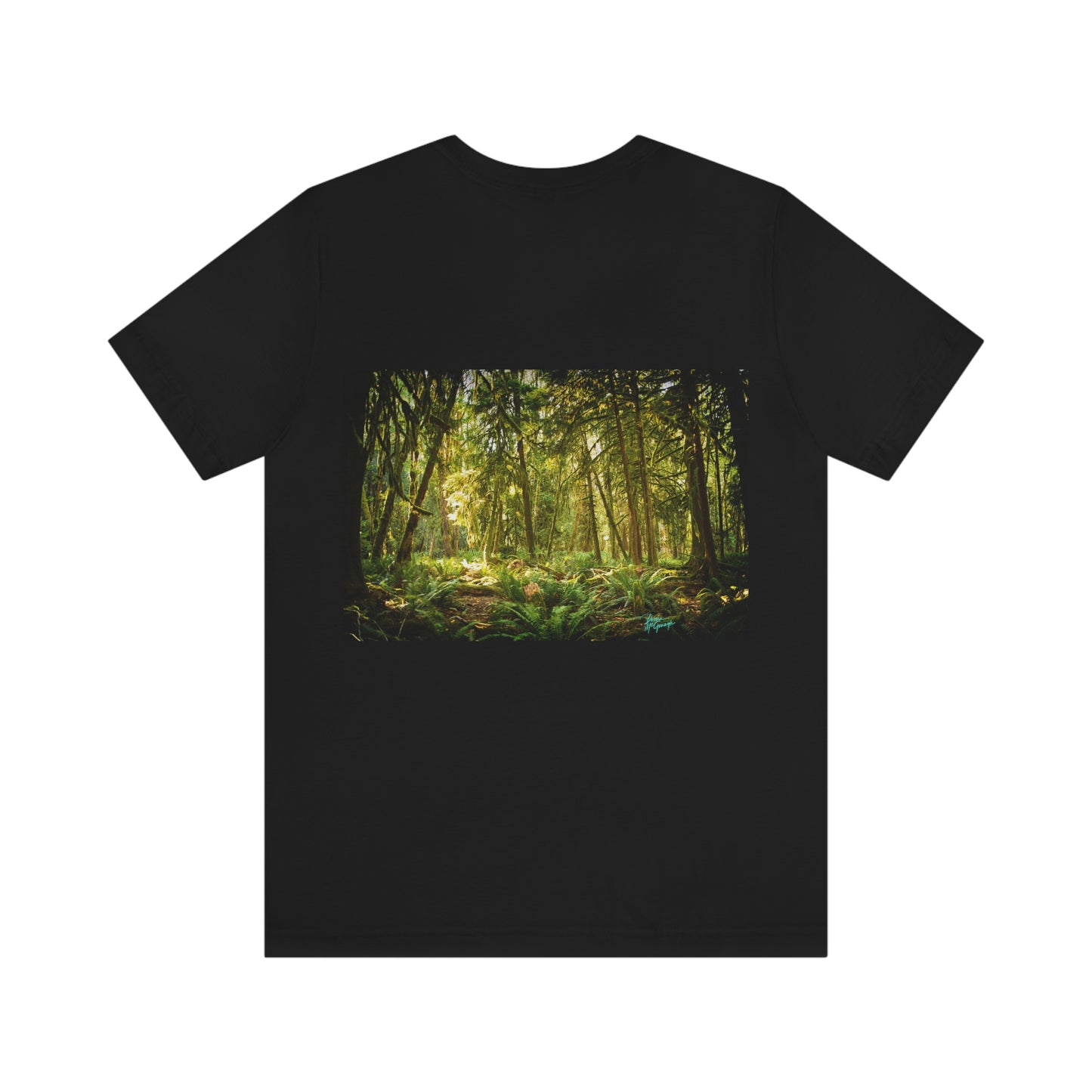 Unisex Deep in Woods, Slim fit T-Shirt